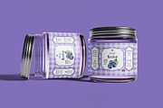 Jam Jar Mockup, a Cups & Container Mockup by seulangagraphic (Thumbnail 4 of 5)