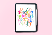 25 Brush Procreate Lettering Bundle, a Brush Add-On by The Pigeon Letters (Thumbnail 6 of 12)
