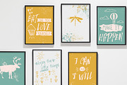 Woodnote Font Duo, a Script Font by Anna Ivanir (Thumbnail 7 of 9)