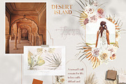 Desert Island Watercolor Boho, an Illustration by Catherine Wheel (Thumbnail 5 of 18)