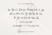 Only Youth Signature Font, a Handwritten Font by Heinzel Std (Thumbnail 11 of 11)