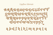 Ligaflow - Classy Fresh Retro Serif, a Serif Font by roomspace creative lab (Thumbnail 14 of 14)