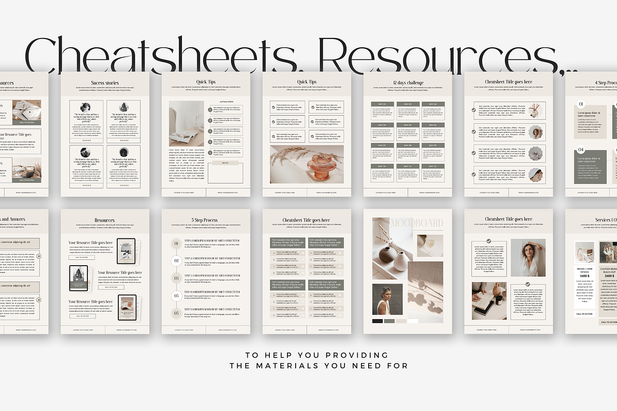Canva Coaching Ebook WorkBook Ingrid, a Magazine Template by Lovely Confetti (Photo 6 of 8)