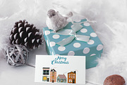 Winter snow covered houses clipart, an Education Illustration by NataLyaroArt (Thumbnail 5 of 6)