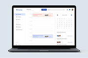 Relendar - Calendar Dashboard, an UI Kit Template by Annora Studio (Thumbnail 4 of 6)