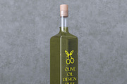 Minimalist Olive Oil Mockup Set, a Cups & Container Mockup by desgiant (Thumbnail 3 of 5)
