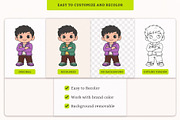 Remote Work Character Illustration, an Illustration by MEANDSTUDIO (Thumbnail 5 of 5)
