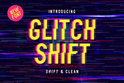 Glitch Shift Font, a Font by Von Type Co (Thumbnail 1 of 7)