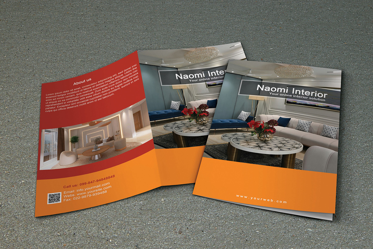 Interior Design Brochure, a Brochure Template by Template Shop (Photo 1 of 5)