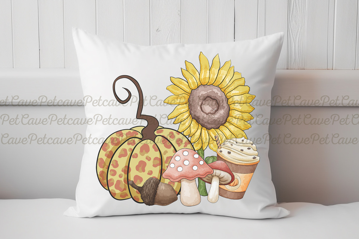 Pumpkin Illustrations PNG Bundle, a Seasonal Illustration by Pet Cave (Photo 3 of 3)