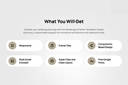Weddingria - Framer Wedding Template, a Landing Page Template by Themesmile (Thumbnail 3 of 5)