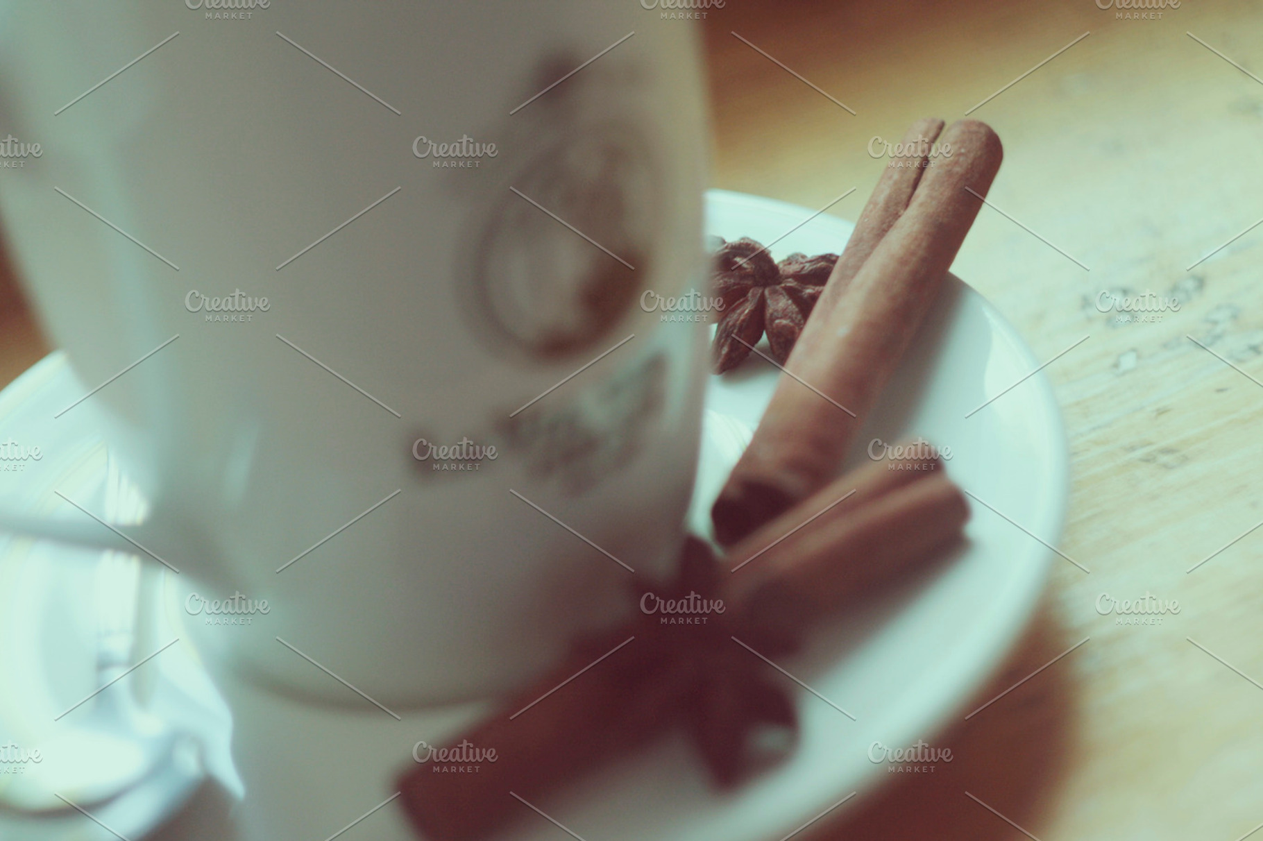 Cinnamon tea containing tea, hot tea, and cinnamon