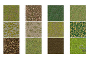 Seamless Ground Textures-Autumn Moss, a Texture Graphic by Arthitecture Home (Thumbnail 3 of 11)