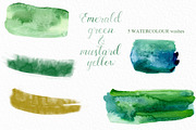 Emerald green & mustard yellow, an Illustration by LABFcreations (Thumbnail 10 of 10)