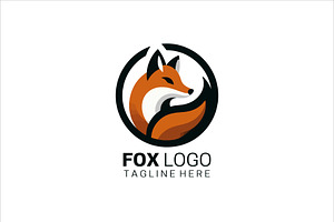 Fox Logo, a Branding & Logo Template by Vectorium Studio