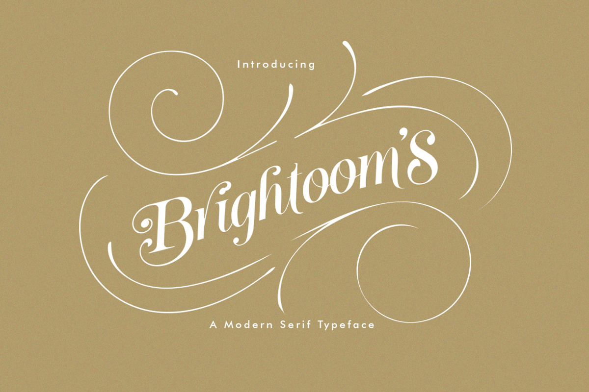 Broken Letters Modern Serif preview 3
