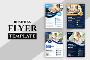 Digital Marketing Agency Flyer, a Flyer Template by nandinigraphics