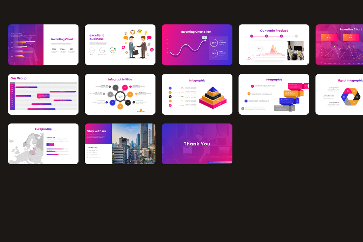 Business Tech Presentation, a Presentation Template by Hammad Arif