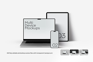 Multi Device Mockup Set
