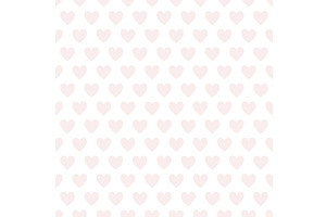 Hearts seamless pattern. Simple, an Illustration by LadadikArt