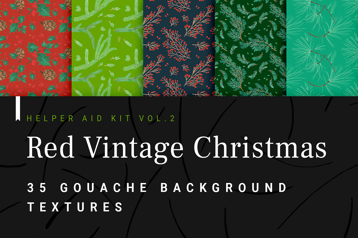 Christmas ornament illustration, a Texture Graphic by Folkheart (Photo 1 of 6)