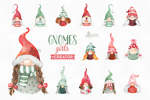 Gnome Family. Collection & Creator