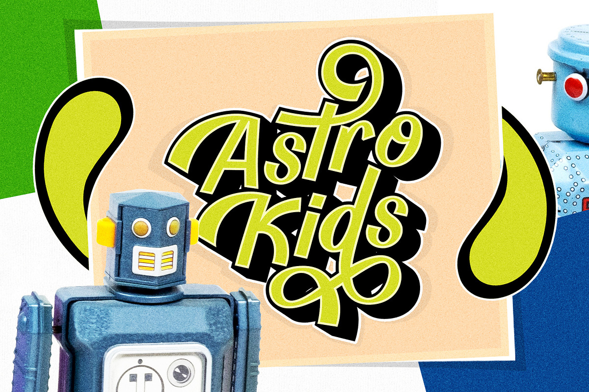 Billy Coaster Modern Retro Typeface, a Script Font by HIRO.std (Photo 8 of 11)