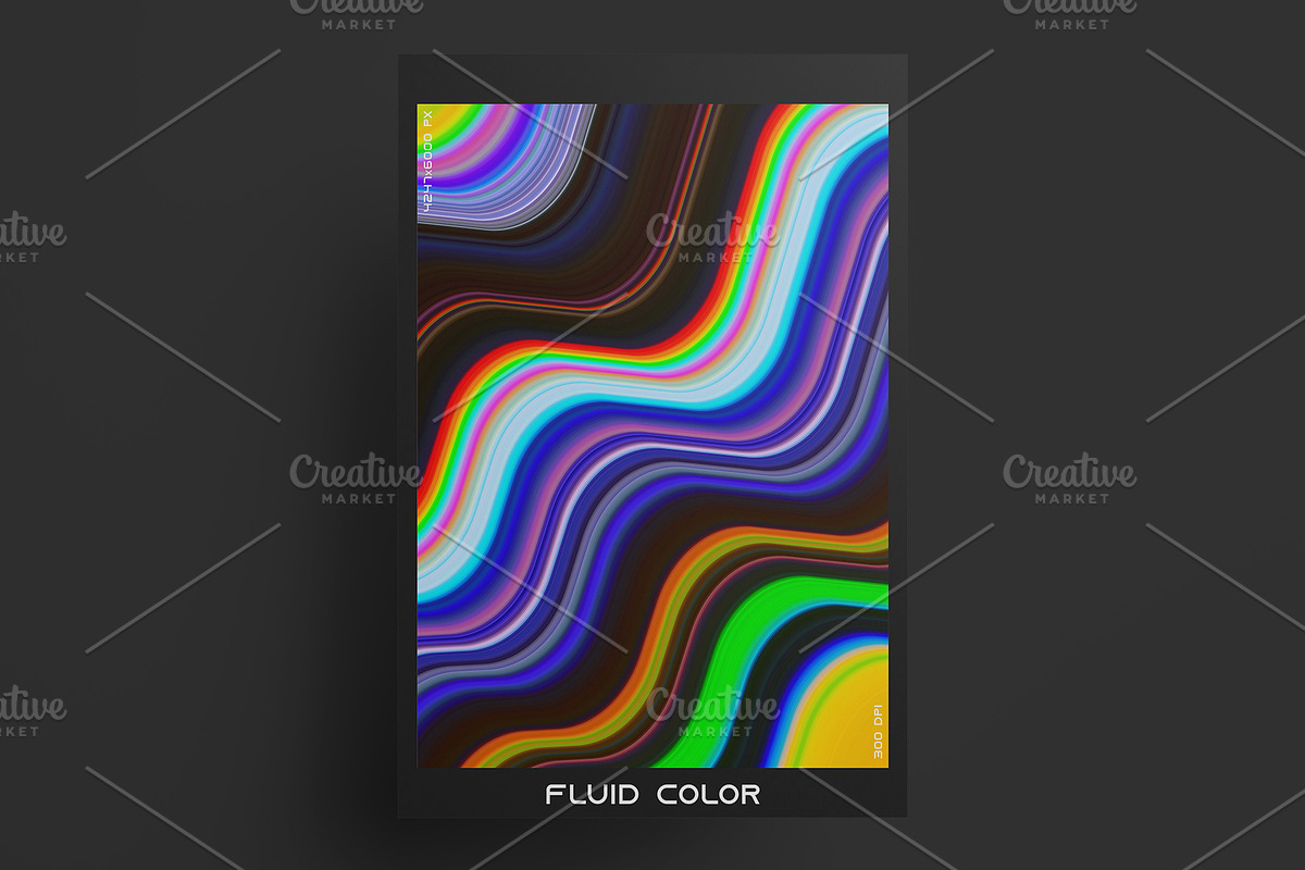 FLUID COLOR, a Texture Graphic by GarryKillian (Photo 22 of 25)