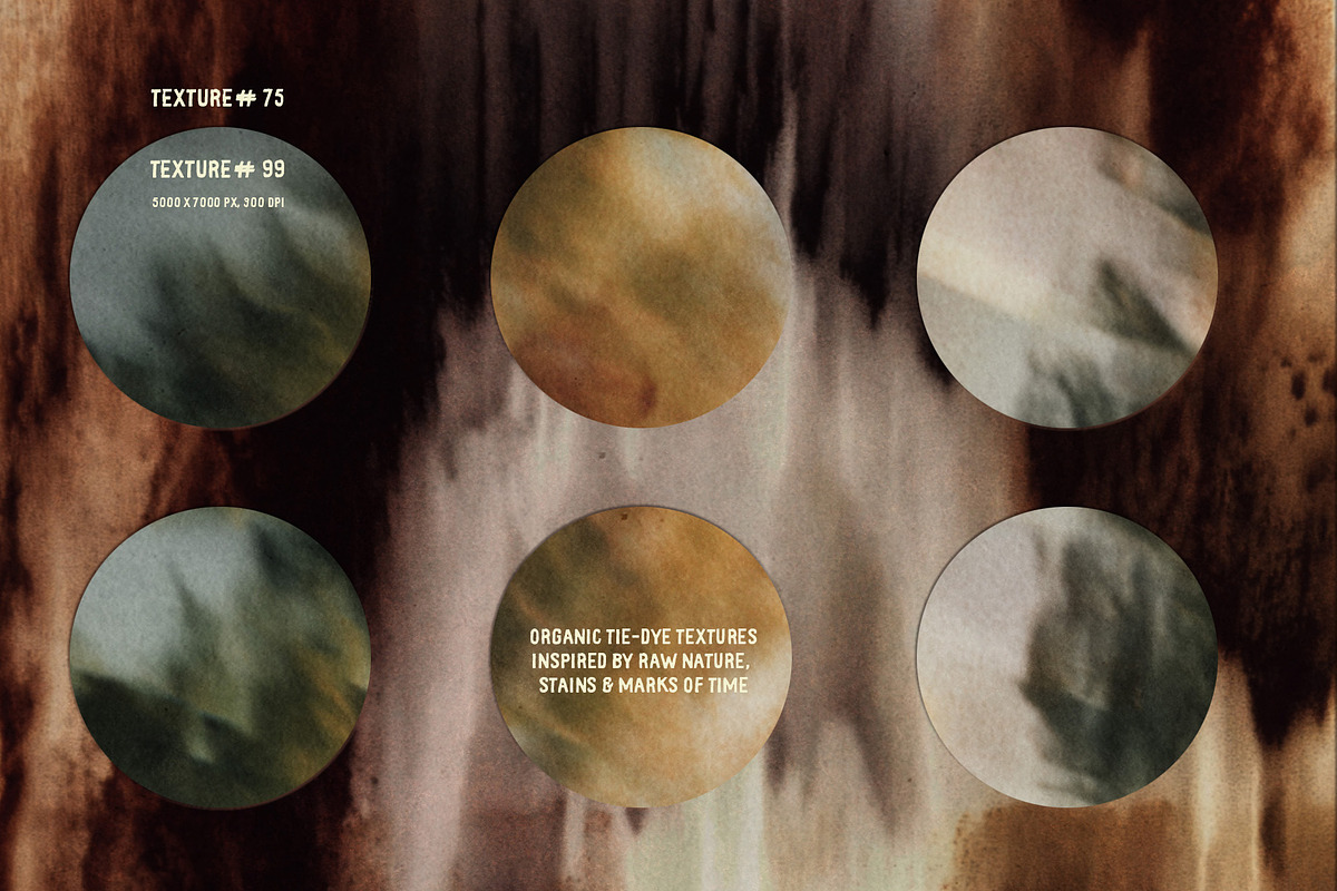 STAIN: Organic Tie-Dye Textures, a Texture Graphic by Purple (Photo 3 of 12)