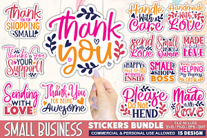 Small Business Stickers Bundle