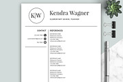 Resume/CV | Teacher, a Resume Template by Klamp Studio (Thumbnail 6 of 8)