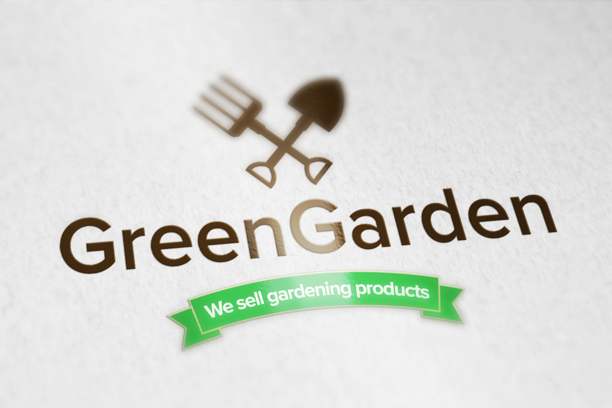 Gardening Logo Template, a Branding & Logo Template by DesignMarket (Photo 1 of 4)