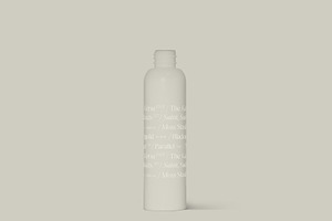 Round Cosmetic Bottle Mockup