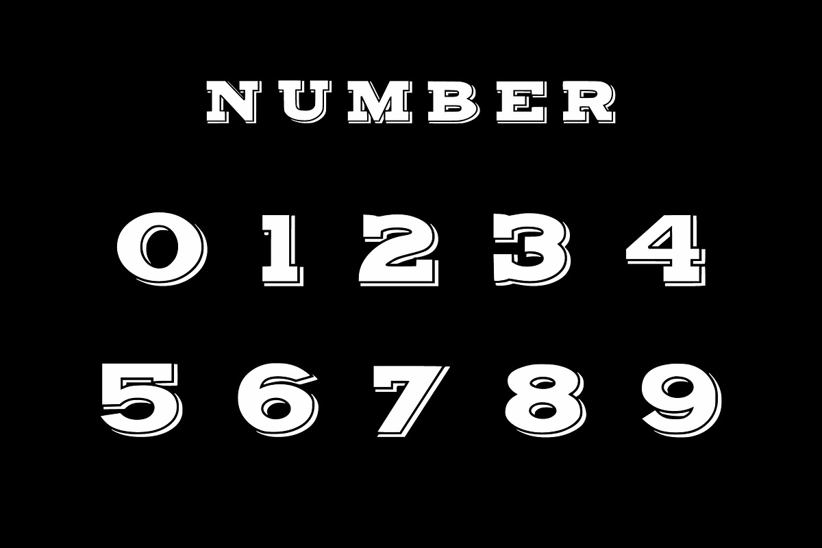 Sport Vintage - College Font, a Slab Serif Font by Limited.studio (Photo 6 of 7)