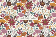 Autumn Bloom, a Pattern Graphic by kateja (Thumbnail 3 of 5)
