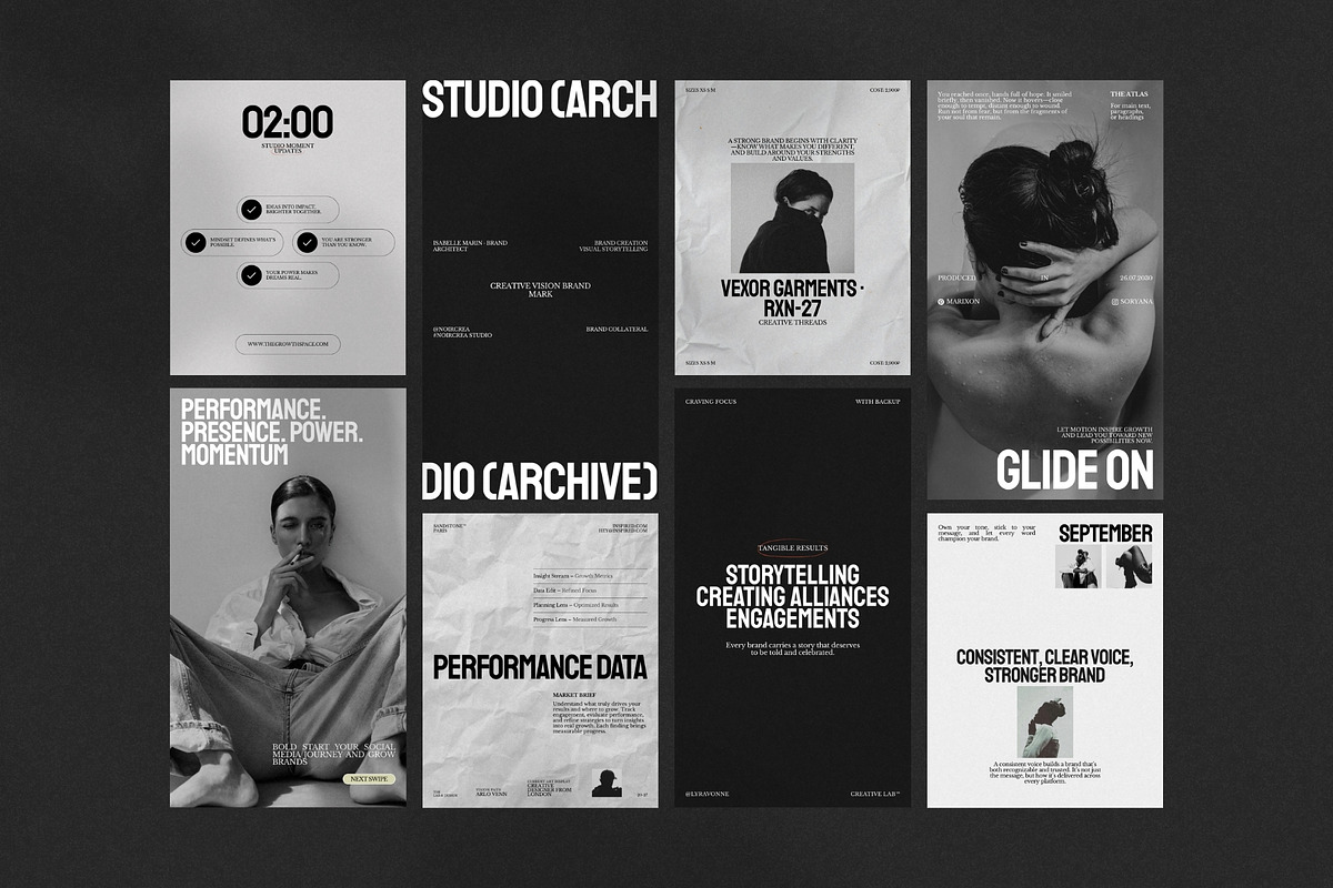 Minimal Social Media Post Story Kit, a Social Media Template by Crafted Pixel (Photo 8 of 9)