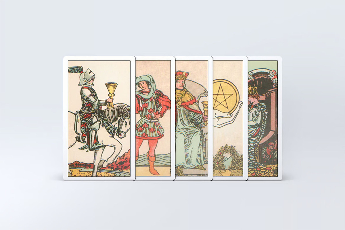 Tarot Card Mock-Up, an Advertising Mockup by DesignRushMarket (Photo 8 of 8)