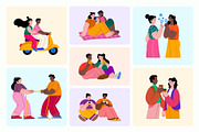 Animated Friends Illustration Art, a Person Illustration by Vectors Market (Thumbnail 3 of 5)