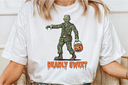 Camo Zombie Halloween Sublimation, an Illustration by DreamCafeArt (Thumbnail 2 of 6)