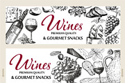 Wine & Grapes Illustations Set, a Food Illustration by Live line (Thumbnail 2 of 9)
