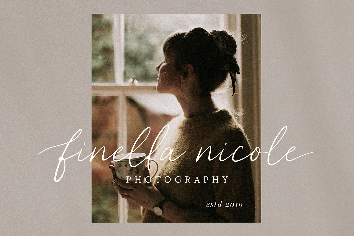 Miltona Elegant Script Font, a Script Font by Seagulls Creative (Photo 6 of 10)