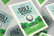 Golf Tournament Flyer, a Flyer Template by lilyshop (Thumbnail 2 of 2)