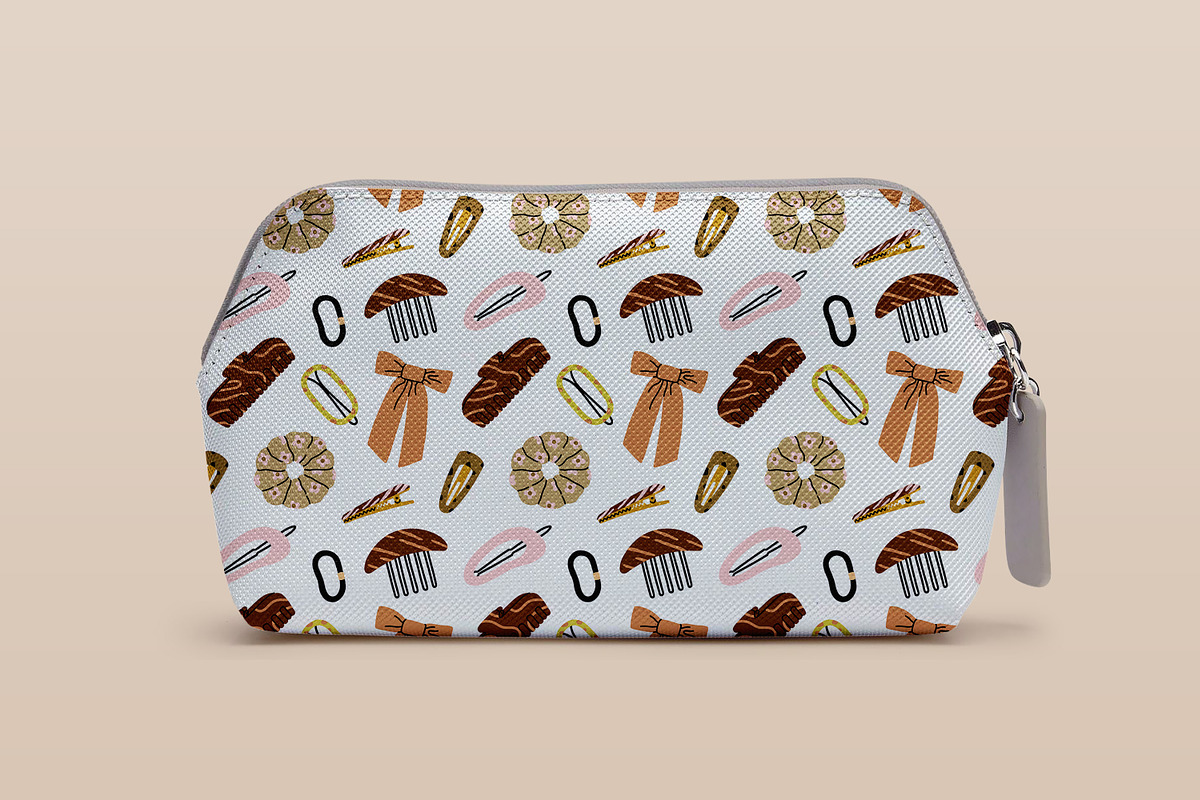 Hair accessories, seamless pattern, a Pattern Graphic by Good Studio (Photo 7 of 10)