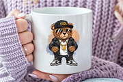 Hip Hop Bear Png, Funny, an Illustration by DreamCafeArt (Thumbnail 5 of 7)
