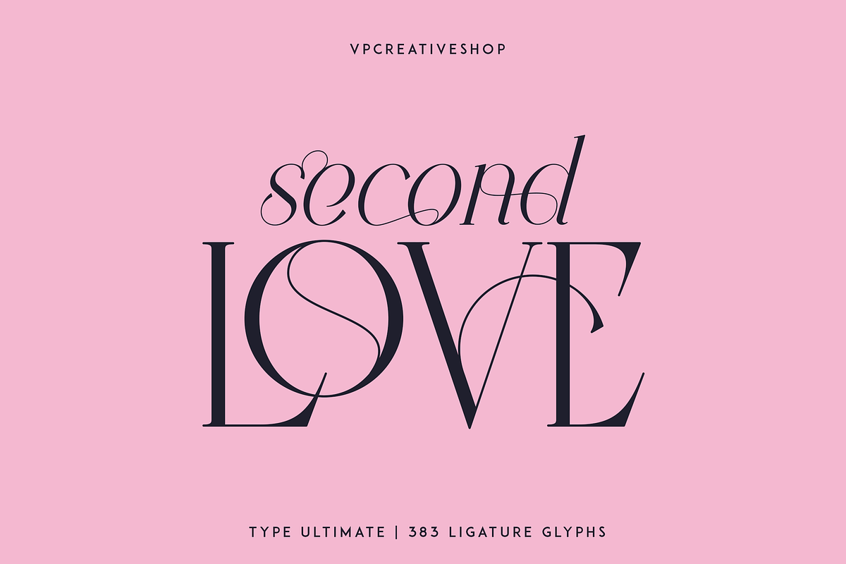 Type Ultimate - serif logo font, a Serif Font by VP Fonts (Photo 15 of 24)