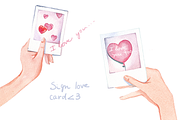 Valentines day watercolor clipart, an Illustration by masha gross (Thumbnail 5 of 5)