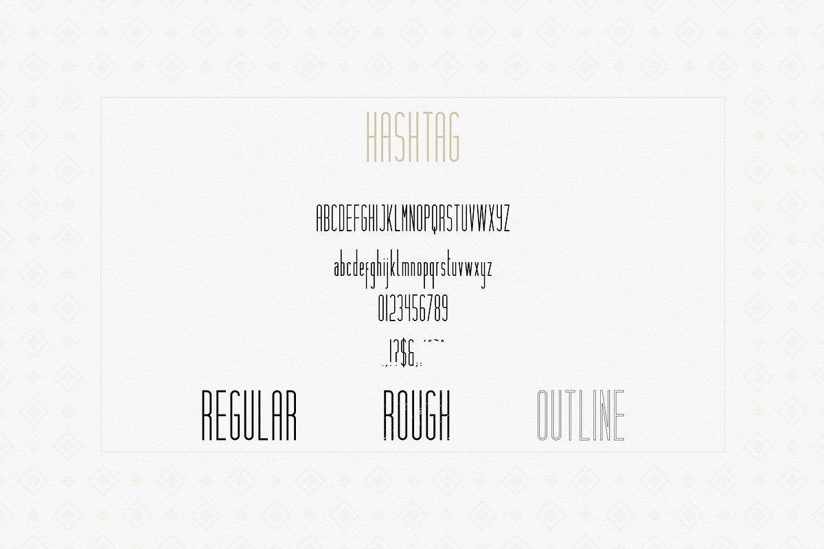 Hashtag Moderna - duo font + Extra, a Serif Font by VP Fonts (Photo 13 of 16)