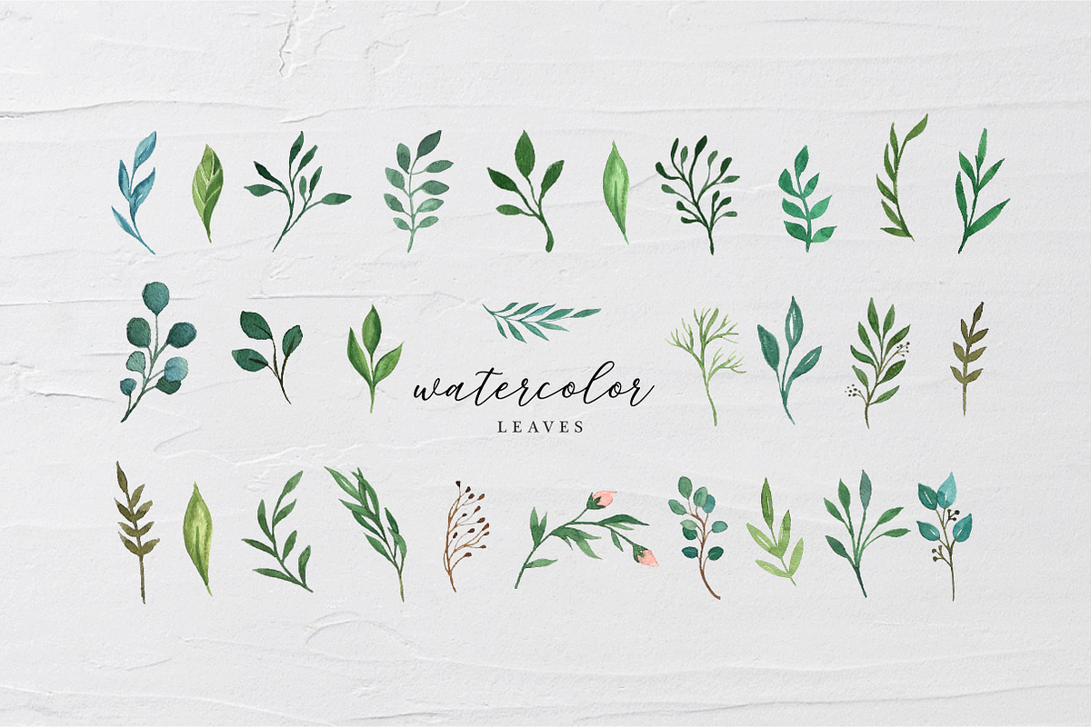 Watercolor Logo Collection, a Branding & Logo Template by Marish (Photo 3 of 7)