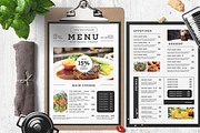 Restaurant Food Menu, a Flyer Template by Creativestoree (Thumbnail 3 of 4)
