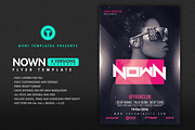 4in1 NOWN Flyer Template, a Flyer Template by OVNI-TEMPLATES (Thumbnail 1 of 4)